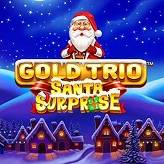 Yaass Gold Trio Santa slot navideño